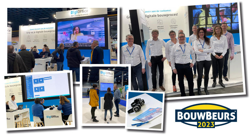 brochurre intro 2 DigiOffice stand op de BouwBeurs 2023